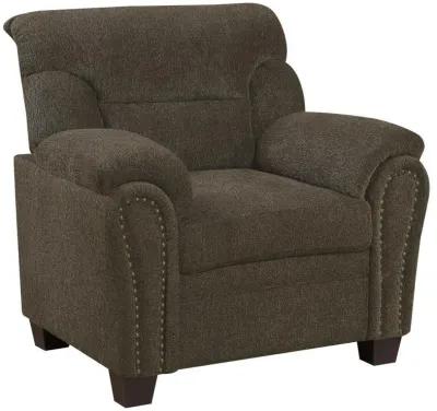 Clemintine - Upholstered Chair with Nailhead Trim