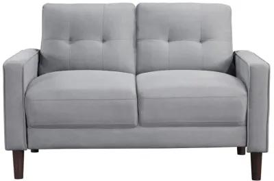 Bowen - Upholstered Track Arms Tufted Loveseat