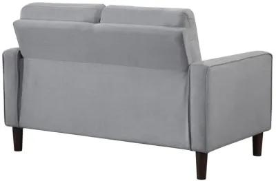 Bowen - Upholstered Track Arms Tufted Loveseat