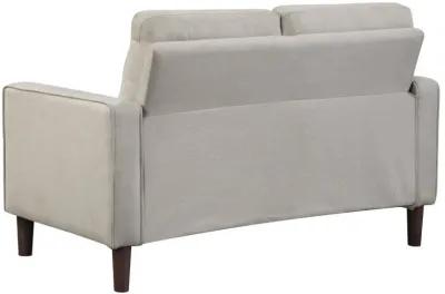 Bowen - Upholstered Track Arms Tufted Loveseat