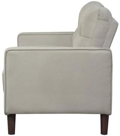 Bowen - Upholstered Track Arms Tufted Loveseat