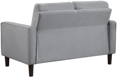 Bowen - Upholstered Track Arms Tufted Loveseat