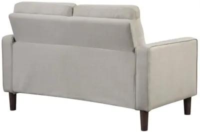 Bowen - Upholstered Track Arms Tufted Loveseat