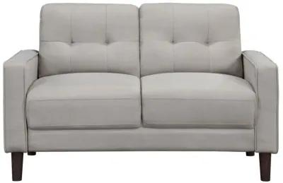 Bowen - Upholstered Track Arms Tufted Loveseat