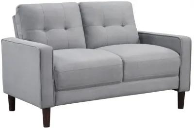 Bowen - Upholstered Track Arms Tufted Loveseat