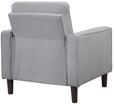 Bowen - Upholstered Track Arms Tufted Chair