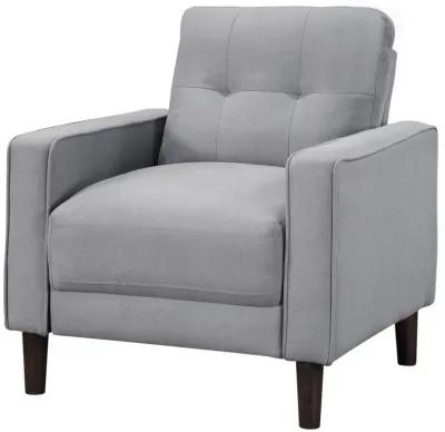 Bowen - Upholstered Track Arms Tufted Chair