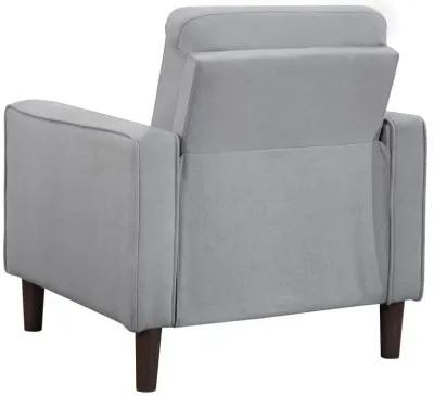 Bowen - Upholstered Track Arms Tufted Chair