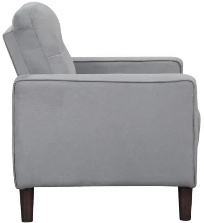 Bowen - Upholstered Track Arms Tufted Chair