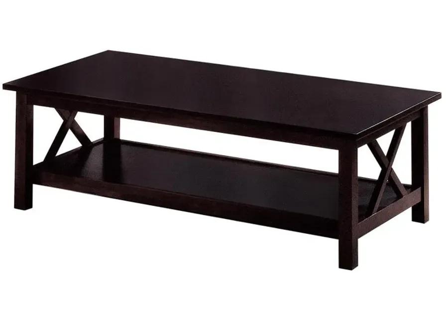 Rachelle - 3 Piece Occasional Table Set - Deep Merlot