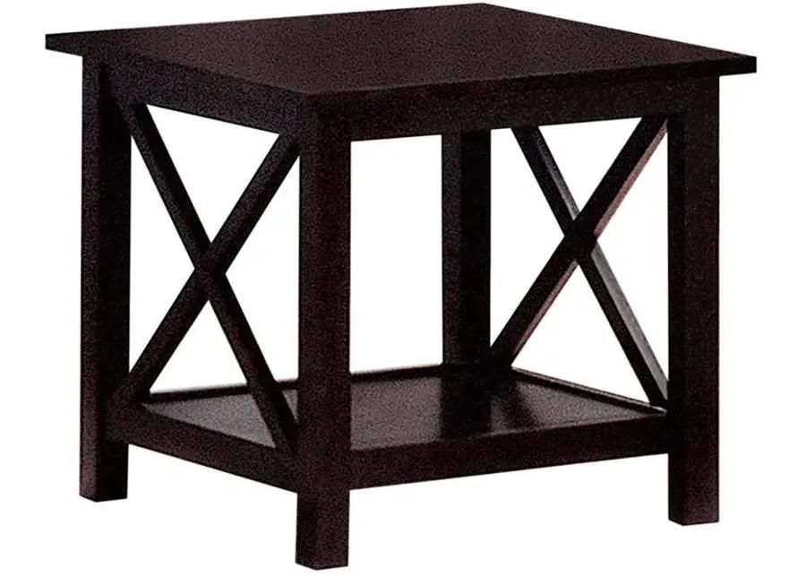 Rachelle - 3 Piece Occasional Table Set - Deep Merlot