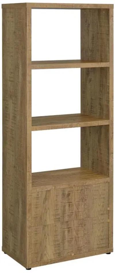 Tabby - 3-Shelf Engineered Wood Media Tower - Mango