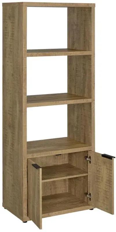 Tabby - 3-Shelf Engineered Wood Media Tower - Mango