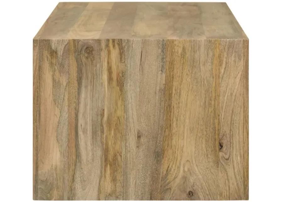 Benton - Rectangular Solid Wood Coffee Table - Natural