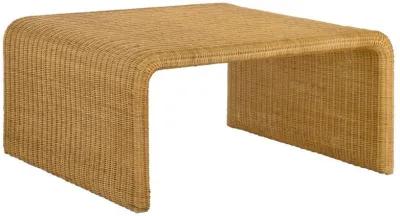 Juanita - Square Woven Rattan Coffee Table - Natural