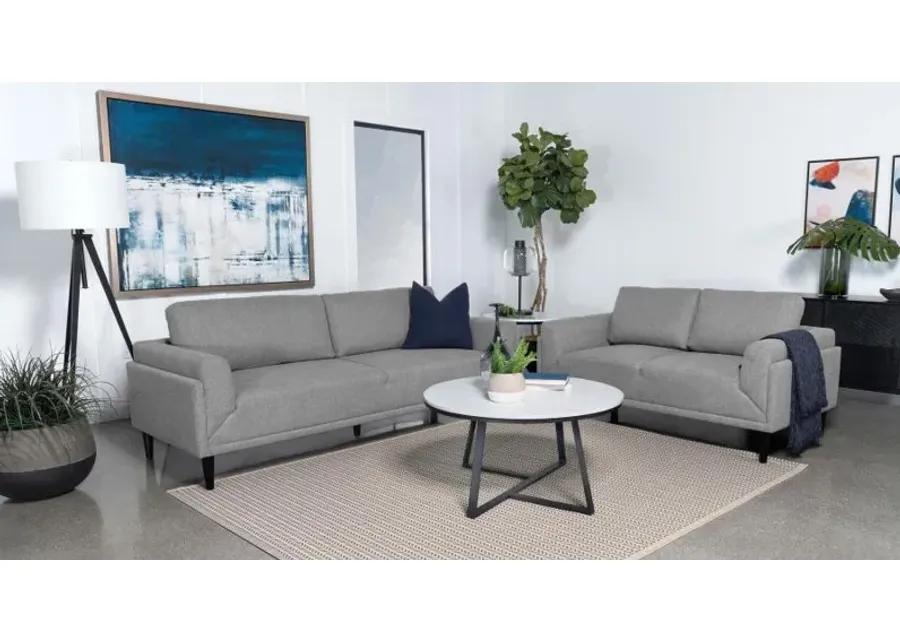 Rilynn - Upholstered Track Arms Sofa Set