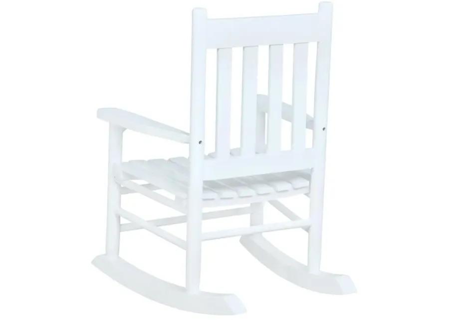 Annie - Slat Back Youth Rocking Chair