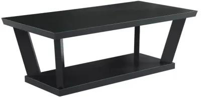 Aminta - 3 Piece Coffee And End Table Set - Black