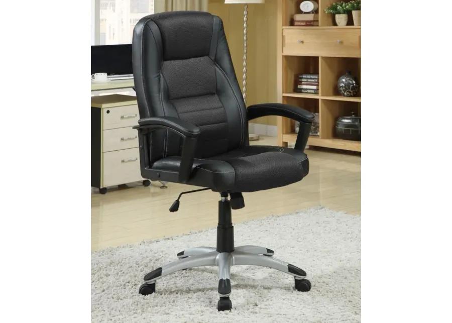 Dione - Adjustable Height Office Chair - Black