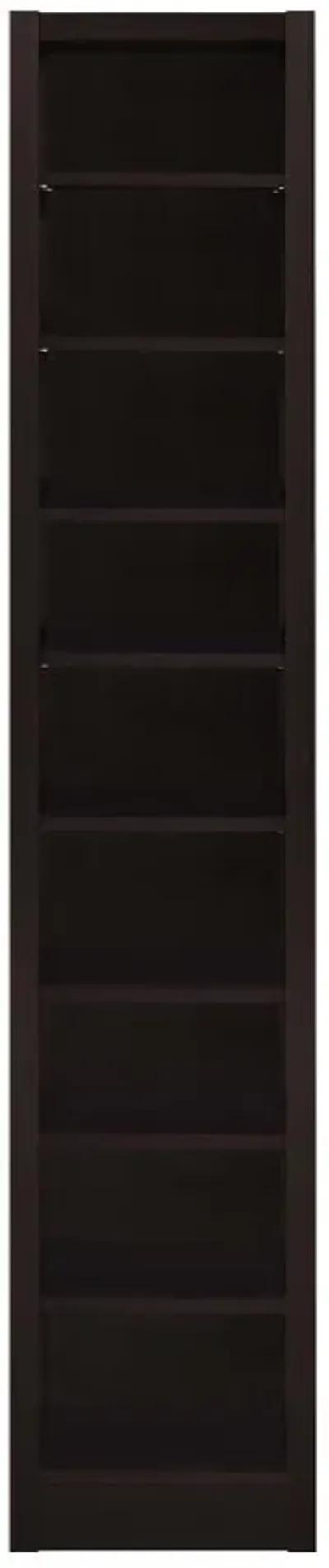 Eliam - 9-Shelf Bookcase - Cappuccino