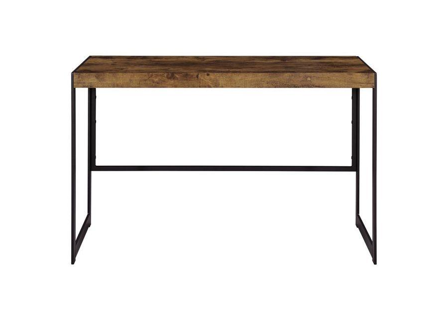 Estrella - Writing Desk - Antique Nutmeg And Gunmetal