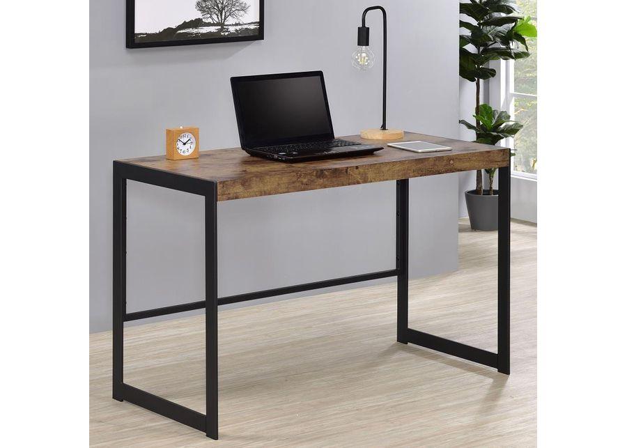 Estrella - Writing Desk - Antique Nutmeg And Gunmetal