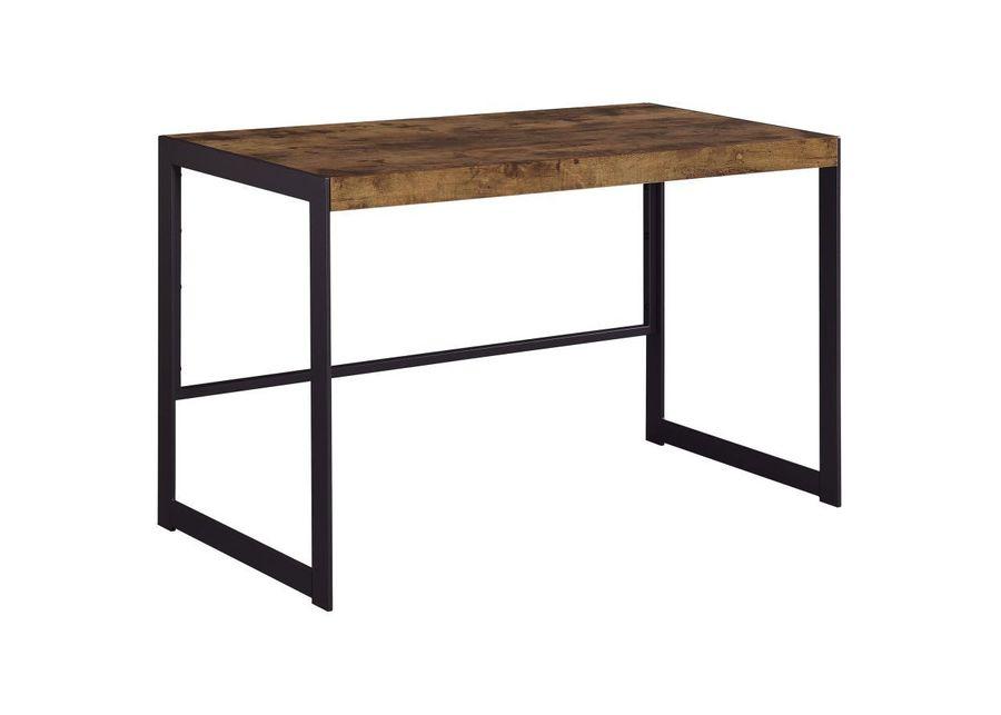 Estrella - Writing Desk - Antique Nutmeg And Gunmetal