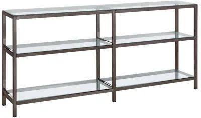 Kate - 2-Tier Bookcase - Black Nickel