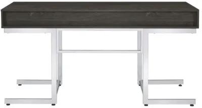 Noorvik - 3-Drawer Engineered Wood Desk - Dark Oak