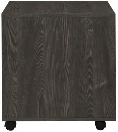 Noorvik - 2-Drawer Home Office Mobile File Cabinet - Dark Oak