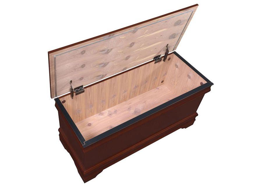 Pablo - Rectangular Cedar Chest - Warm Brown