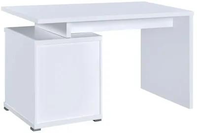 Irving - 2-drawer Office Desk with Cabinet