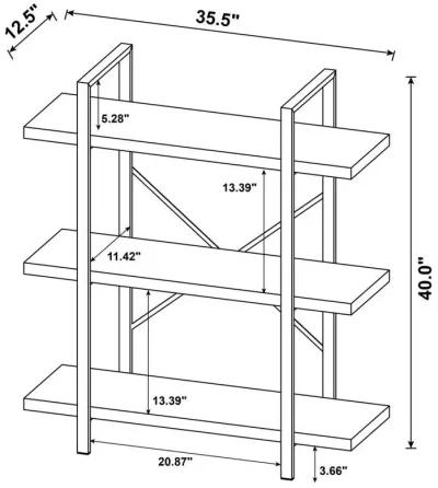 Cole - Heavy Gauge Bookcase