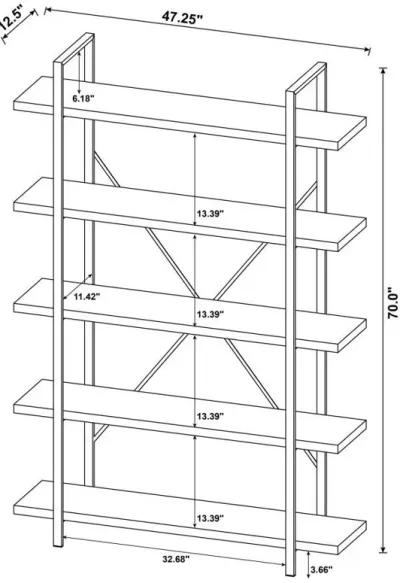 Cole - Heavy Gauge Bookcase