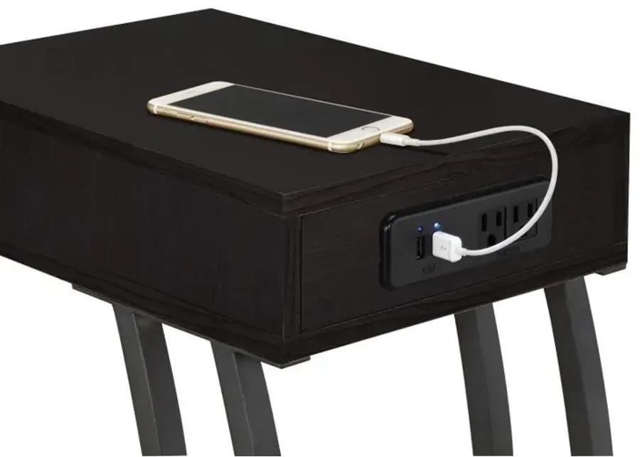 Troy - Accent Table with Power Outlet