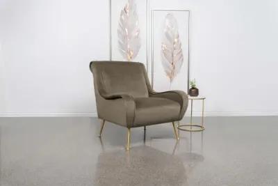 Ricci - Upholstered Saddle Arms Accent Chair