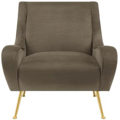 Ricci - Upholstered Saddle Arms Accent Chair