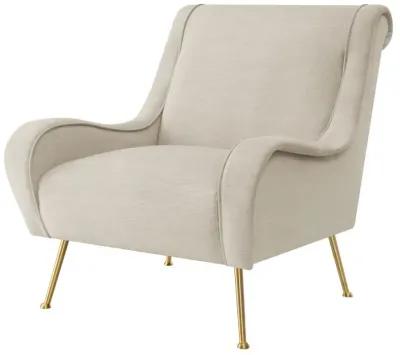 Ricci - Upholstered Saddle Arms Accent Chair