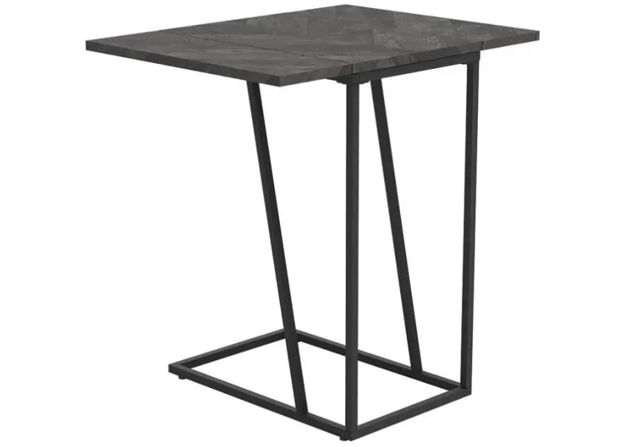 Carly - Expandable Chevron Rectangular Accent Table