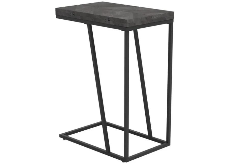 Carly - Expandable Chevron Rectangular Accent Table