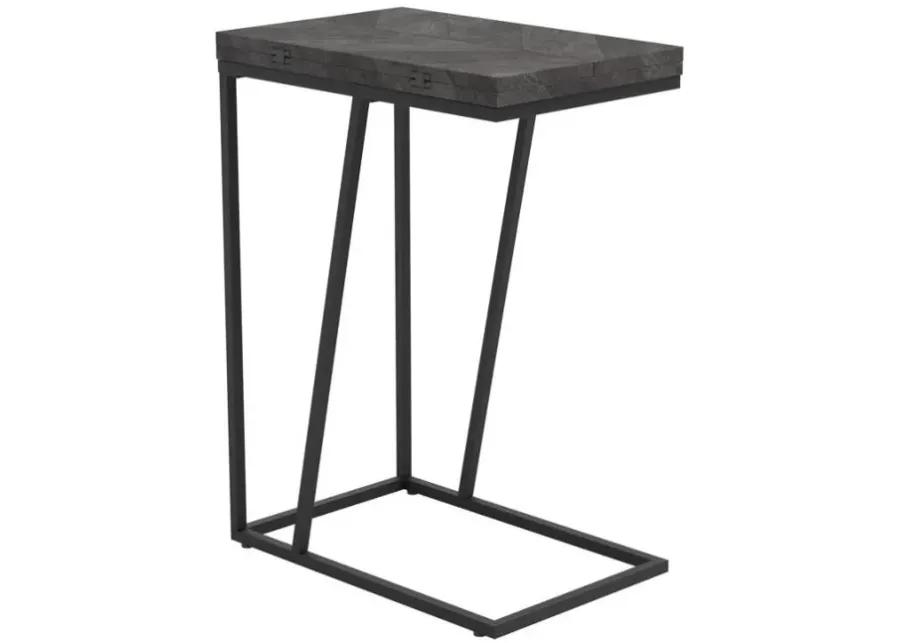 Carly - Expandable Chevron Rectangular Accent Table