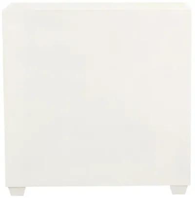 Belinda - 2 Door Storage Accent Cabinet - White And Gold