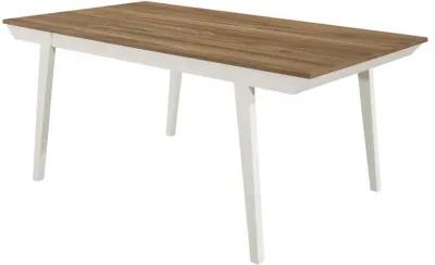 Nogales - Rectangular Wood Dining Table - Off White