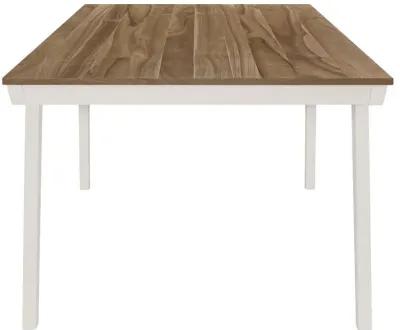 Nogales - Rectangular Wood Dining Table - Off White