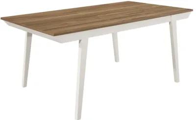 Nogales - Rectangular Wood Dining Table - Off White