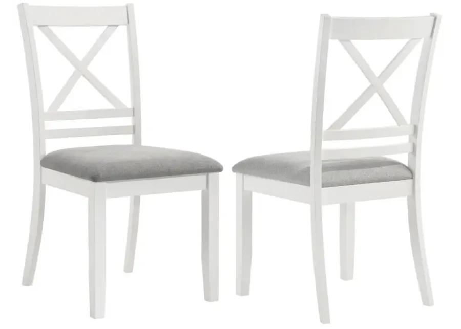 Hollis - Side Chair (Set of 2) - White