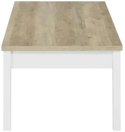 Stacie - 3 Piece Coffee Table Set - Distressed Pine