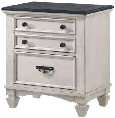 Sawyer - Accent Nightstand - Beige