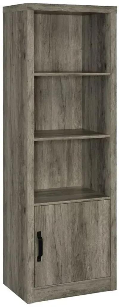 Burke - 3 Piece TV Entertainment Center - Gray Driftwood