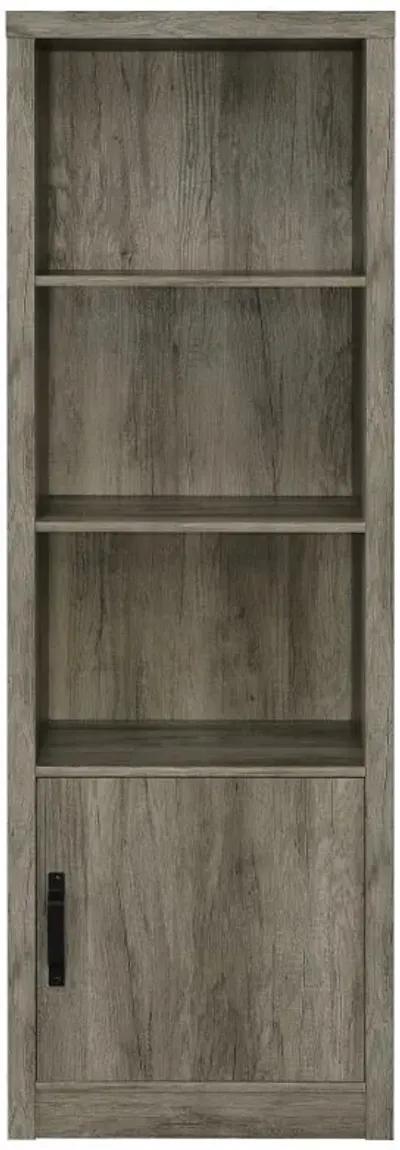 Burke - 3 Piece TV Entertainment Center - Gray Driftwood